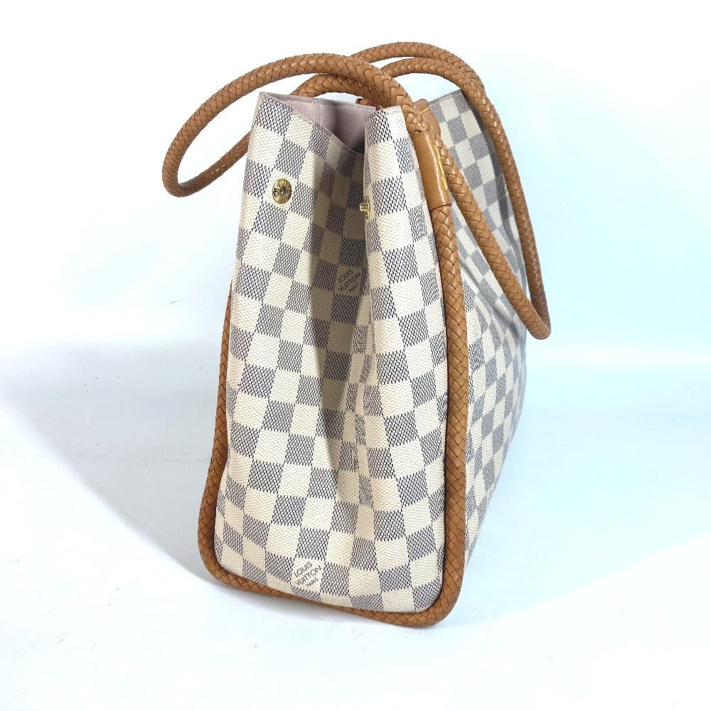 LOUIS VUITTON Shoulder Bag Damier Azur Canvas white Damier Azur Propriano Women