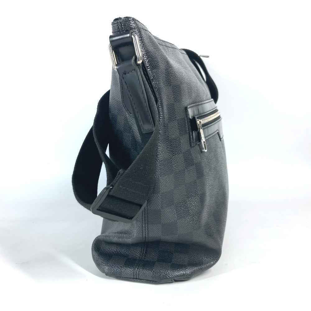 LOUIS VUITTON Shoulder Bag Damier Grafitto Canvas black Damier Grafitte Mick MM mens