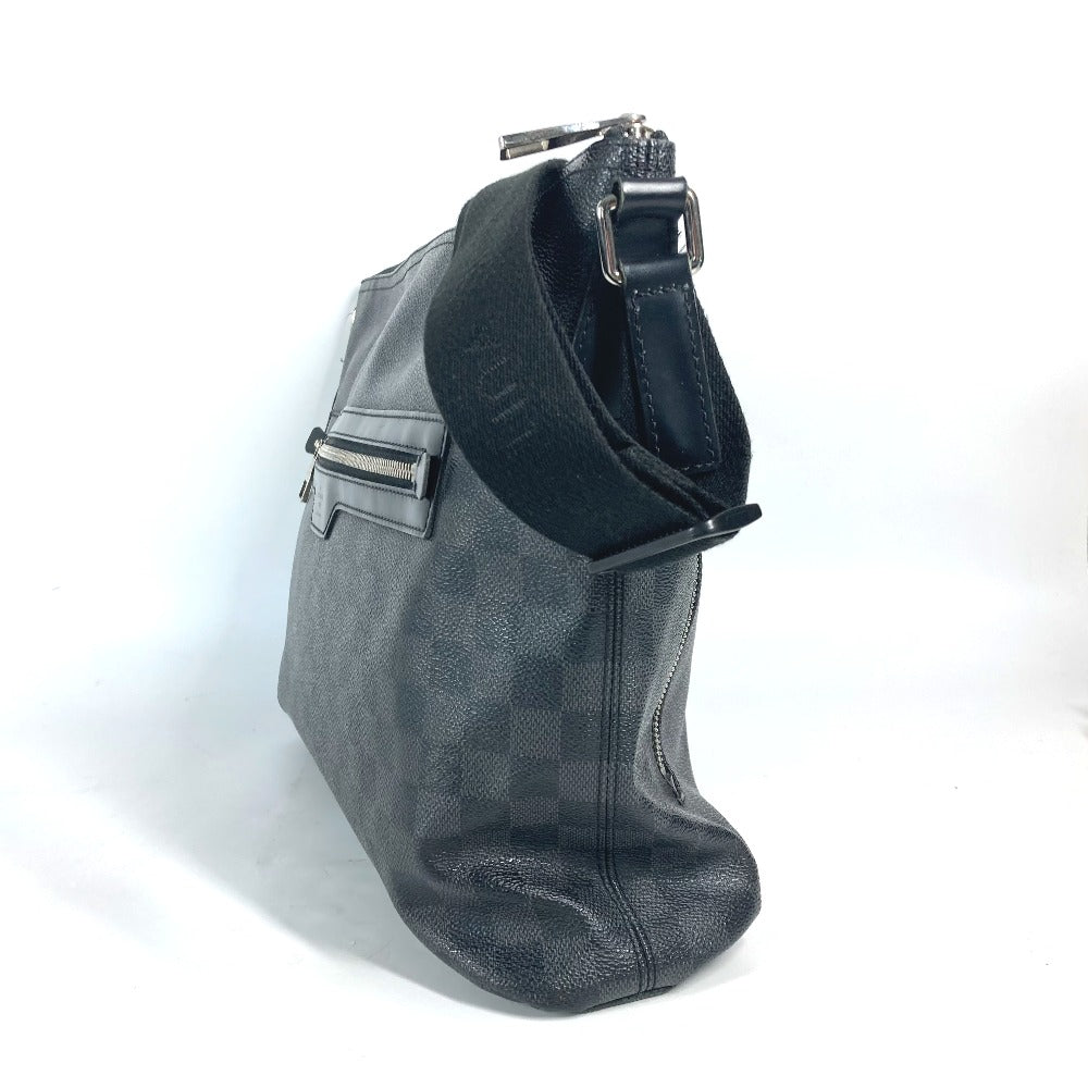 LOUIS VUITTON Shoulder Bag Damier Grafitto Canvas black Damier Grafitte Mick MM mens