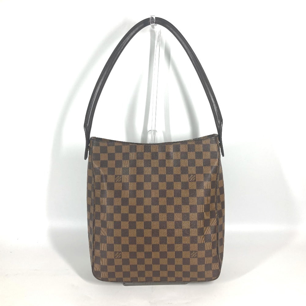 LOUIS VUITTON Shoulder Bag Damier canvas Brown Damier LoopingGM Women