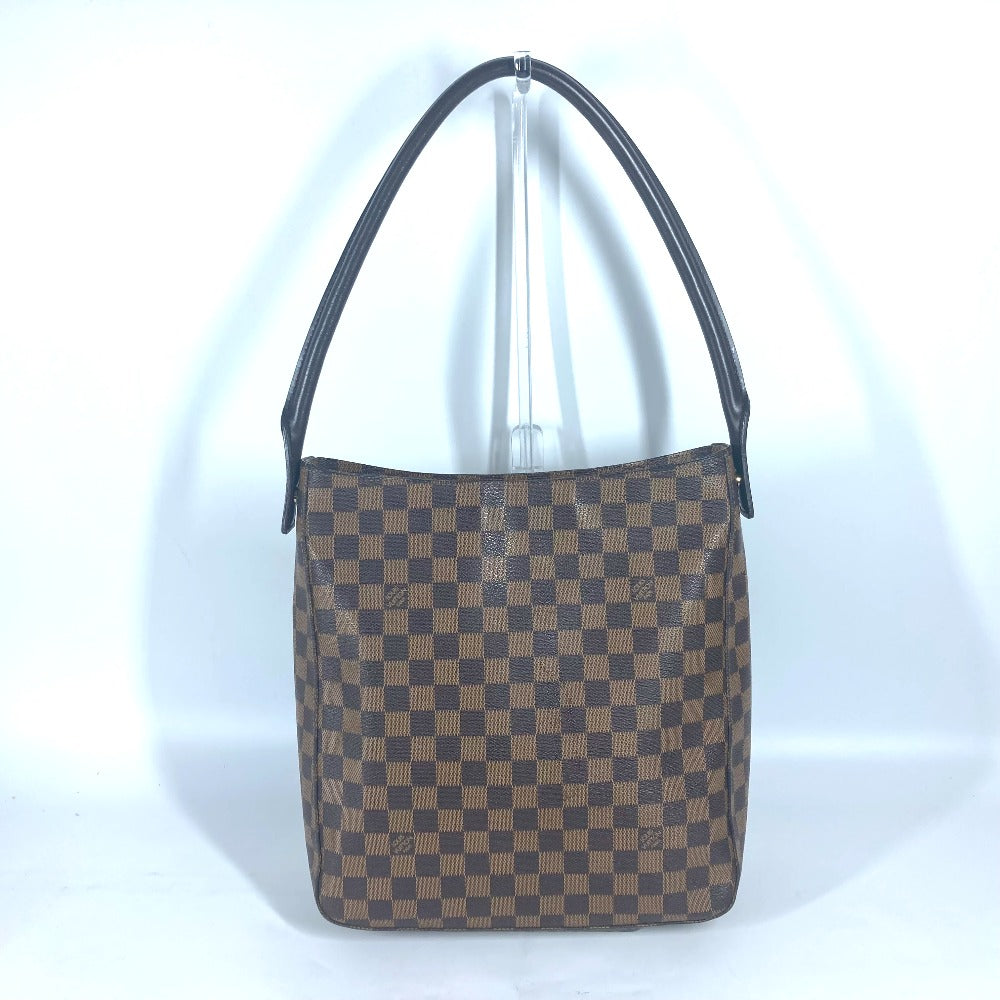LOUIS VUITTON Shoulder Bag Damier canvas Brown Damier LoopingGM Women