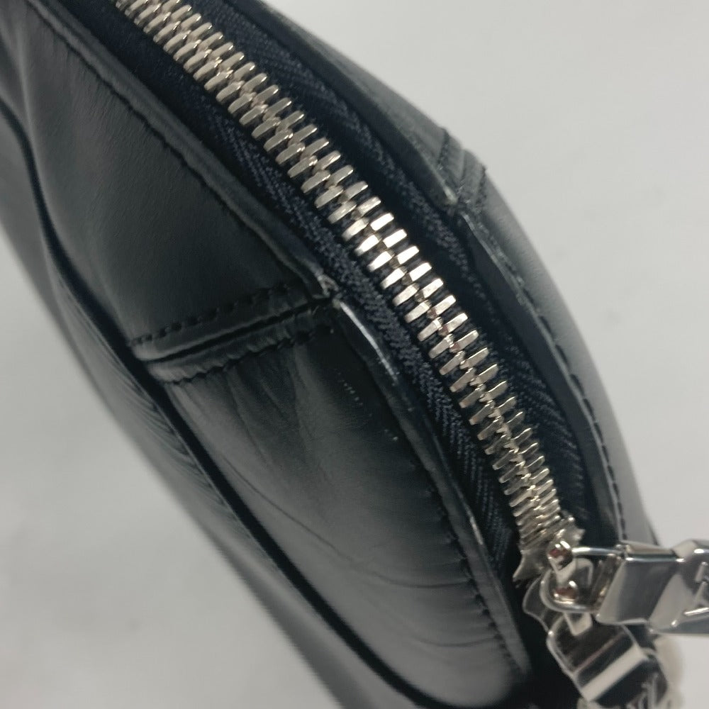 LOUIS VUITTON Business bag M51689 Epi Leather black Epi Oliver mens
