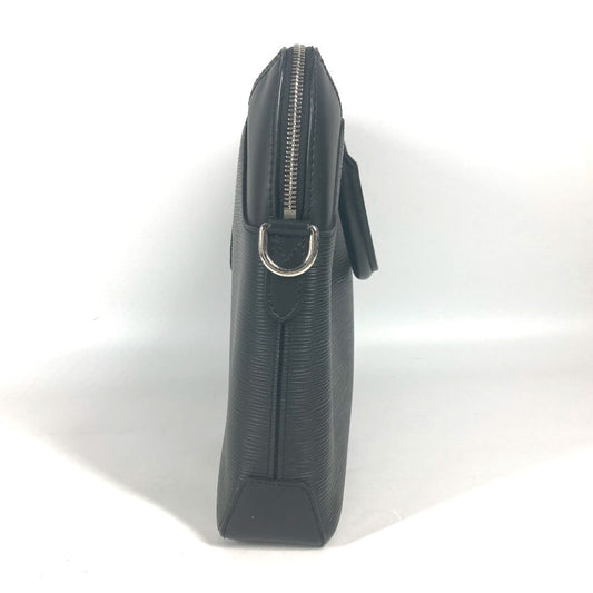 LOUIS VUITTON Business bag M51689 Epi Leather black Epi Oliver mens
