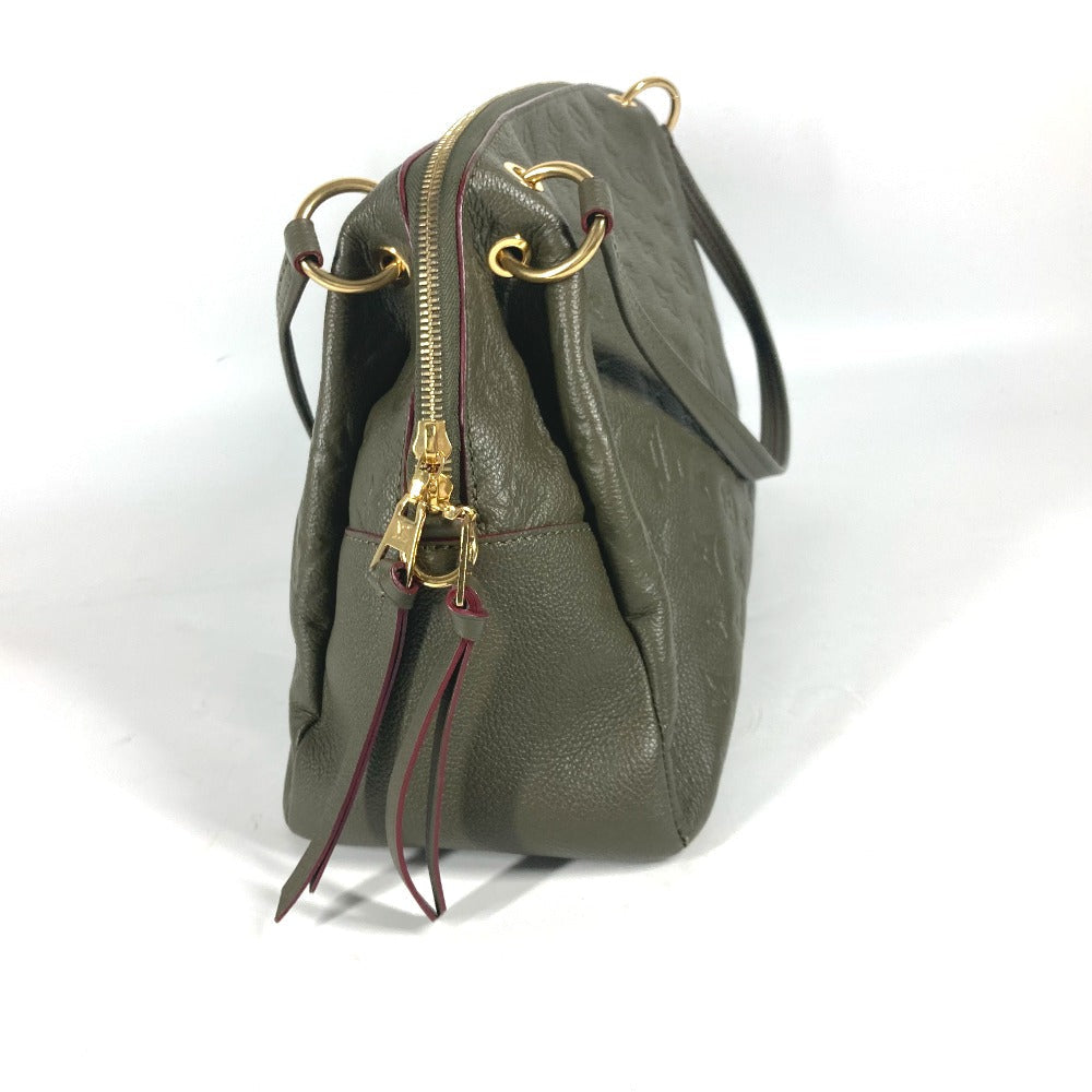 LOUIS VUITTON Shoulder Bag Monogram Ann Platt Leather khaki Monogram Ann Platt Ponty PM Women