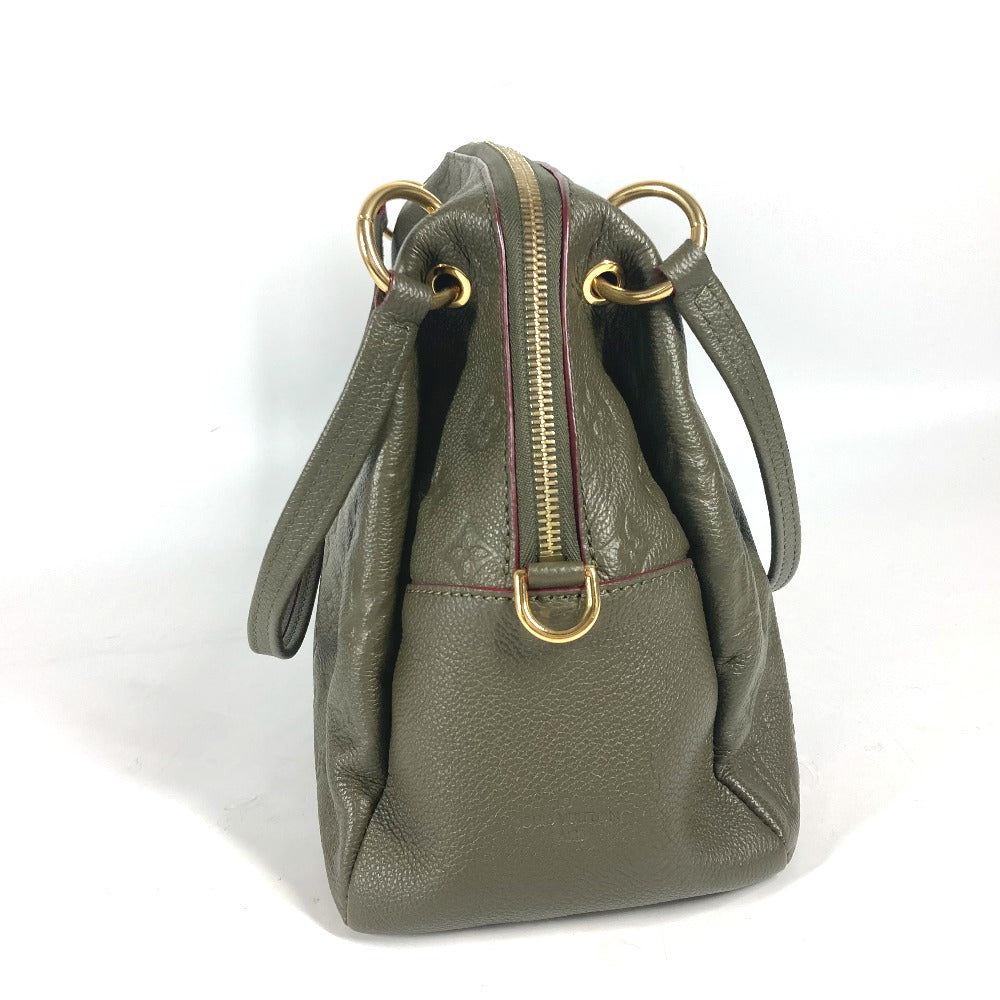 LOUIS VUITTON Shoulder Bag Monogram Ann Platt Leather khaki Monogram Ann Platt Ponty PM Women