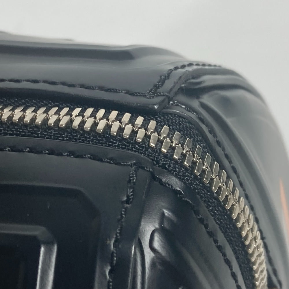 LOUIS VUITTON Handbag leather black Space Collection Speedy 25 mens
