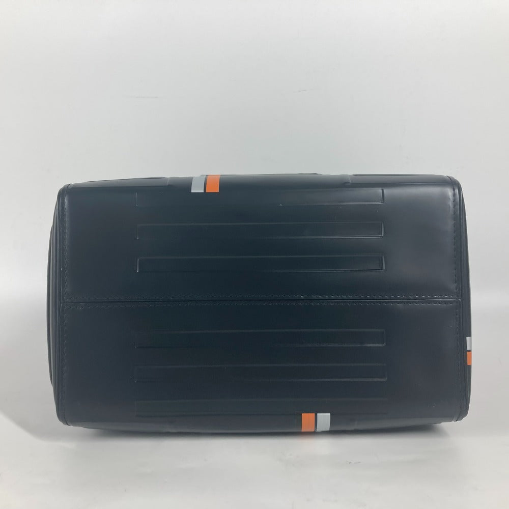 LOUIS VUITTON Handbag leather black Space Collection Speedy 25 mens