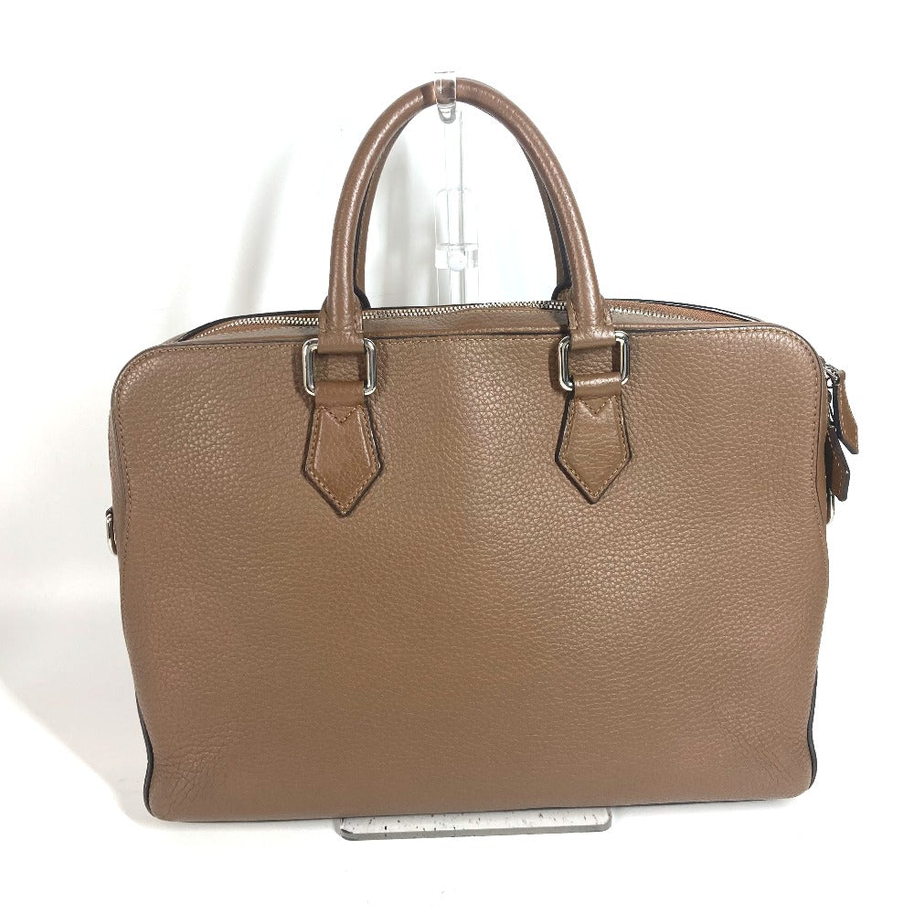 LOUIS VUITTON Handbag Taurillon Clemence Leather Brown Armando Briefcase PM unisex(Unisex)