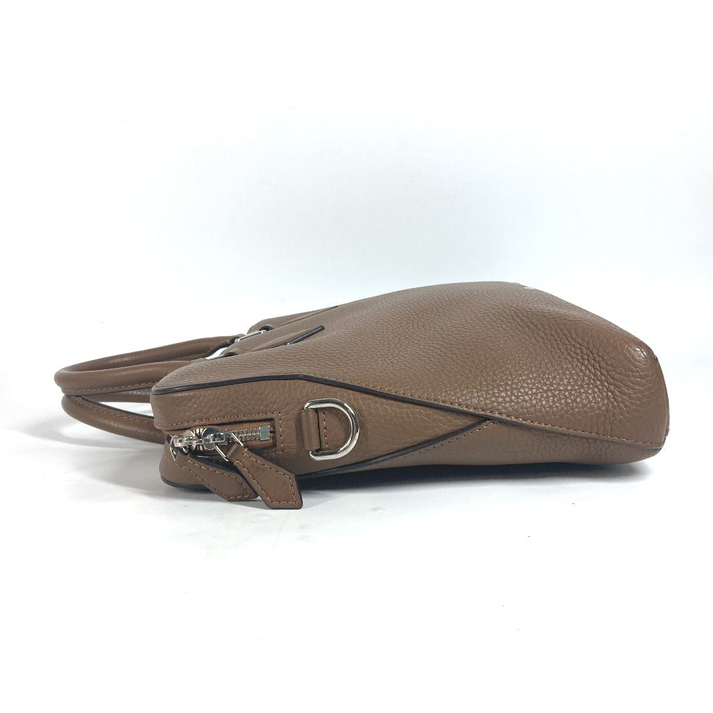 LOUIS VUITTON Handbag Taurillon Clemence Leather Brown Armando Briefcase PM unisex(Unisex)