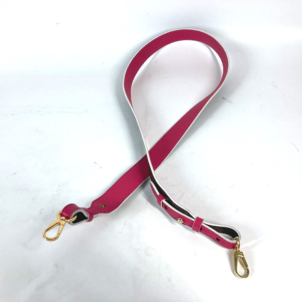 LOUIS VUITTON Shoulder strap Monogram canvas Brown Monogram logo Women