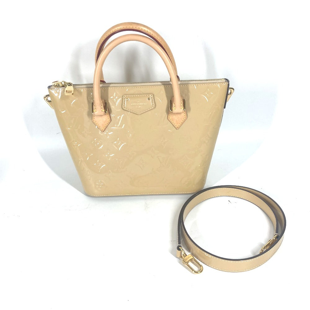 LOUIS VUITTON Handbag Monogram Vernis beige Monogram Vernis Montebello PM Women