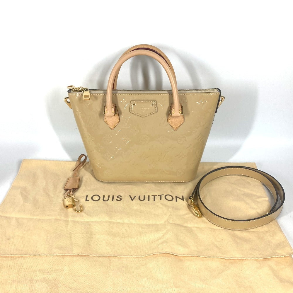LOUIS VUITTON Handbag Monogram Vernis beige Monogram Vernis Montebello PM Women