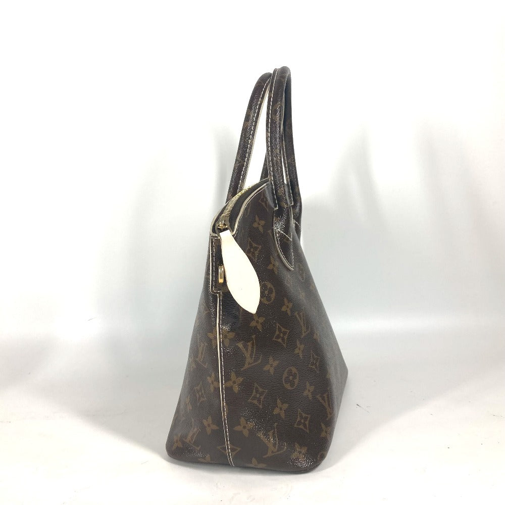 LOUIS VUITTON Handbag , shiny monogram canvas Brown Shiny monogram LockitPM Women