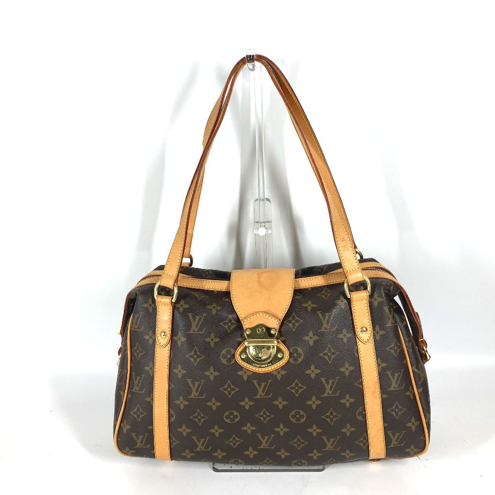 LOUIS VUITTON Shoulder Bag Monogram canvas Brown Monogram Stresa PM Women