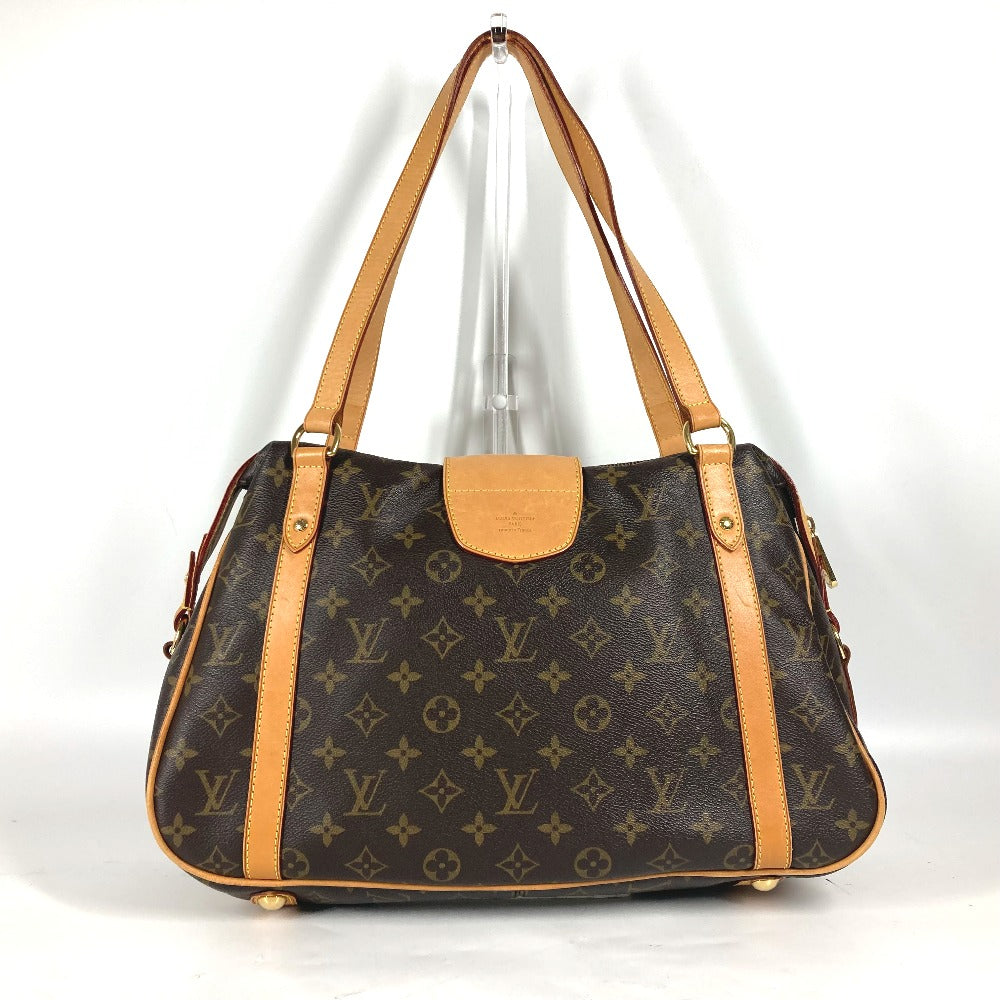 LOUIS VUITTON Shoulder Bag Monogram canvas Brown Monogram Stresa PM Women