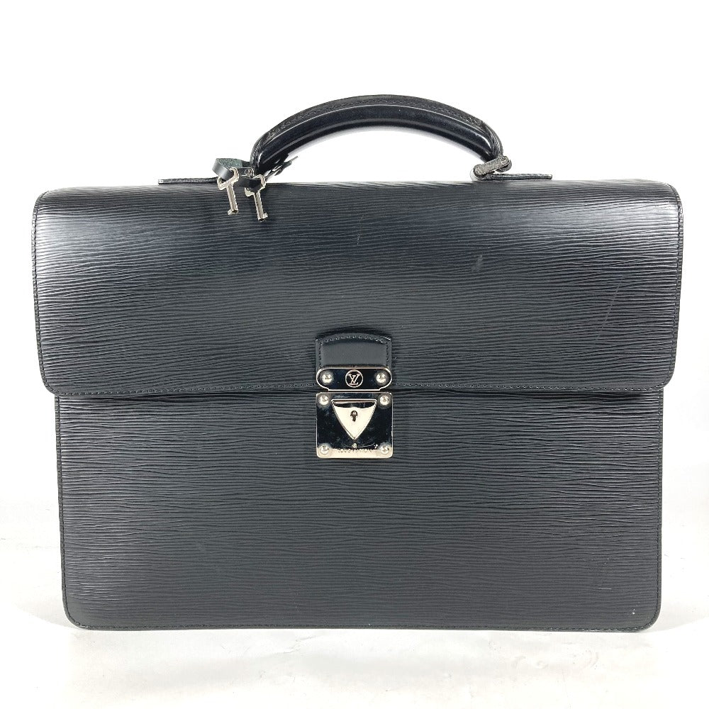 LOUIS VUITTON Handbag Epi Leather black Epi Robusto 1 mens
