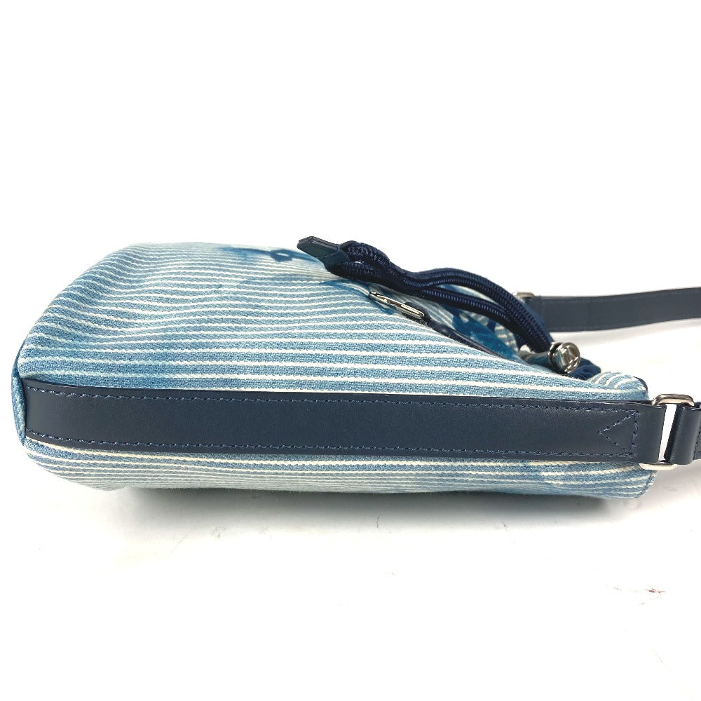 LOUIS VUITTON Shoulder Bag Leather / canvas blue Monogram water color Sac Maran