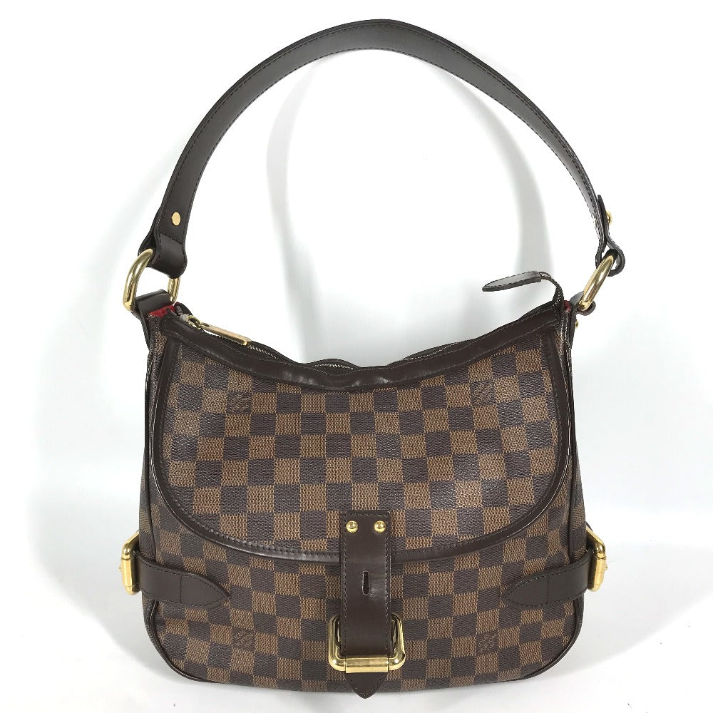 LOUIS VUITTON Shoulder Bag Damier canvas Brown Damier Highbury Women