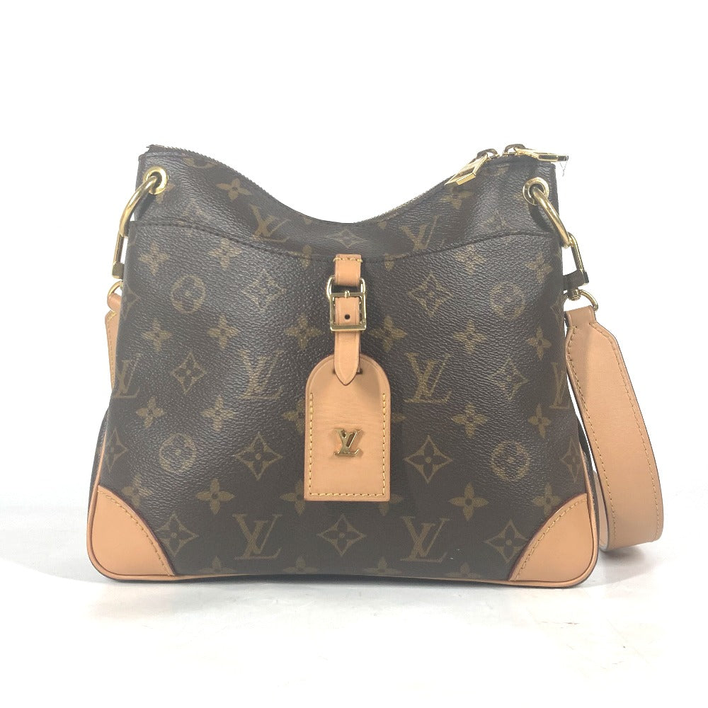 LOUIS VUITTON Shoulder Bag Monogram canvas Brown Monogram Odeon NM PM Women
