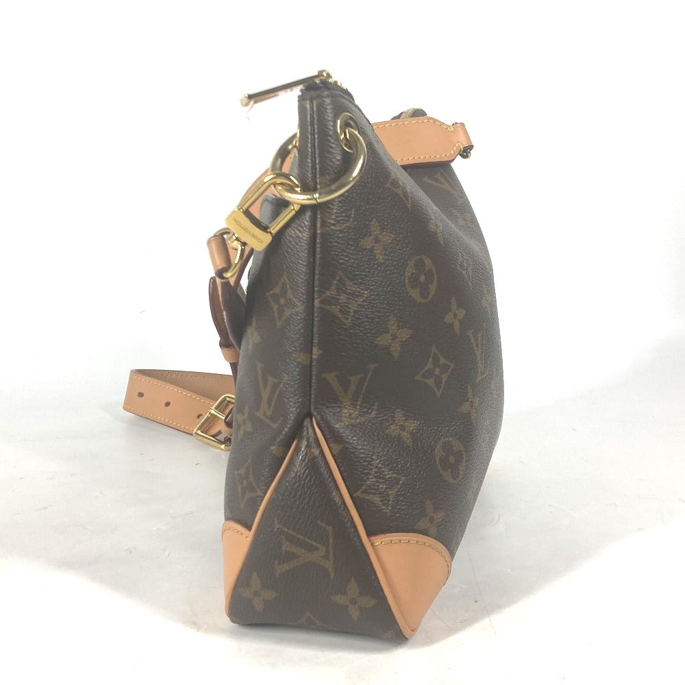 LOUIS VUITTON Shoulder Bag Monogram canvas Brown Monogram Odeon NM PM Women