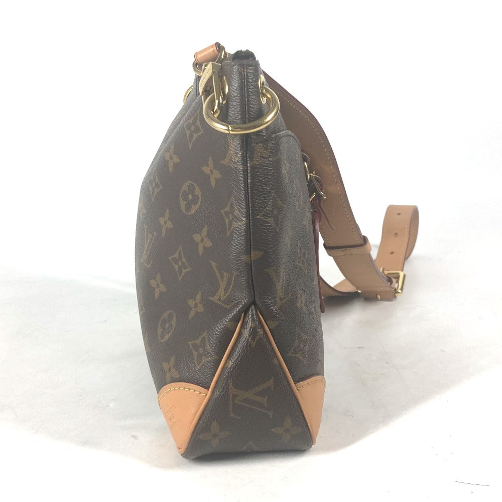 LOUIS VUITTON Shoulder Bag Monogram canvas Brown Monogram Odeon NM PM Women