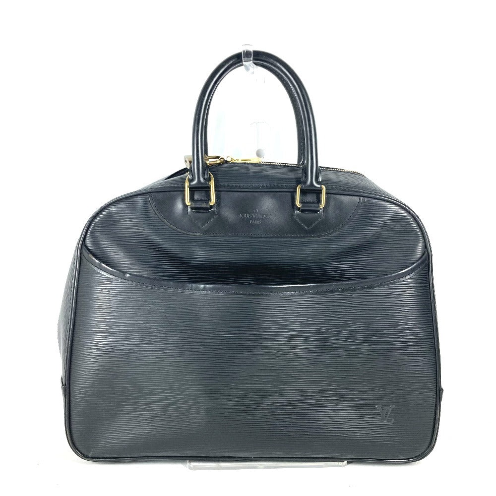 LOUIS VUITTON Handbag Epi Leather black Epi Special Order Deauville SPO