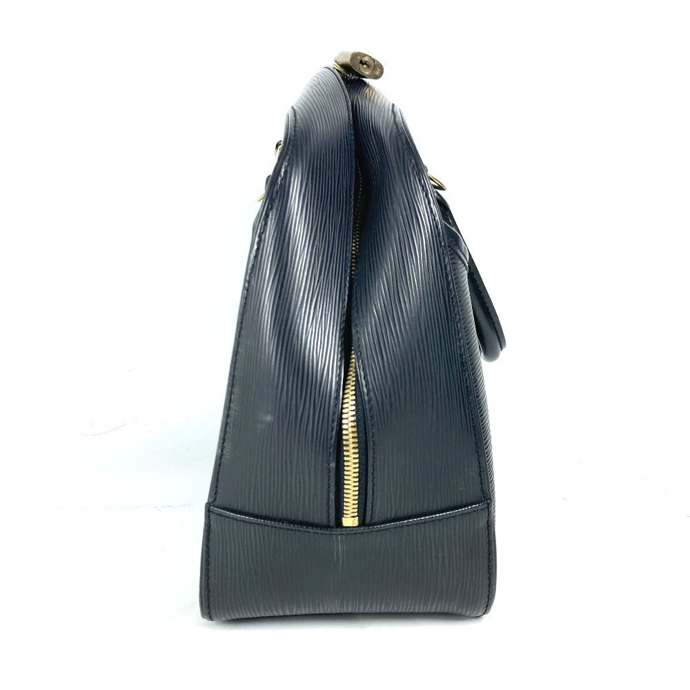 LOUIS VUITTON Handbag Epi Leather black Epi Special Order Deauville SPO