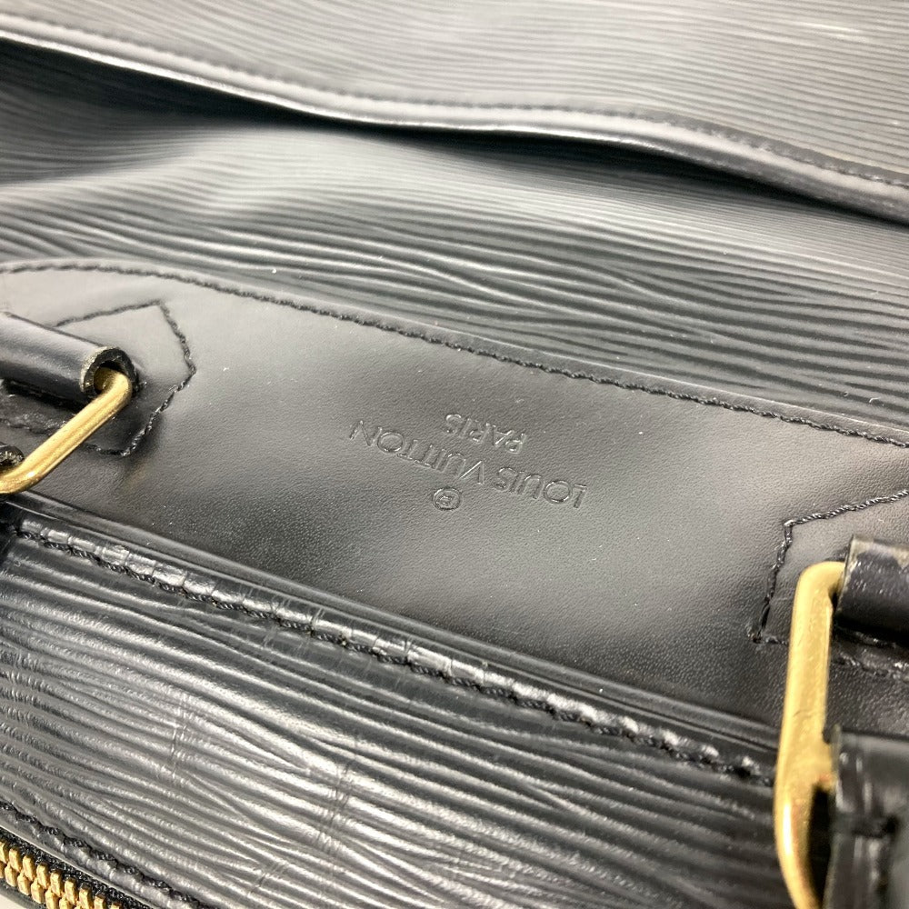 LOUIS VUITTON Handbag Epi Leather black Epi Special Order Deauville Women