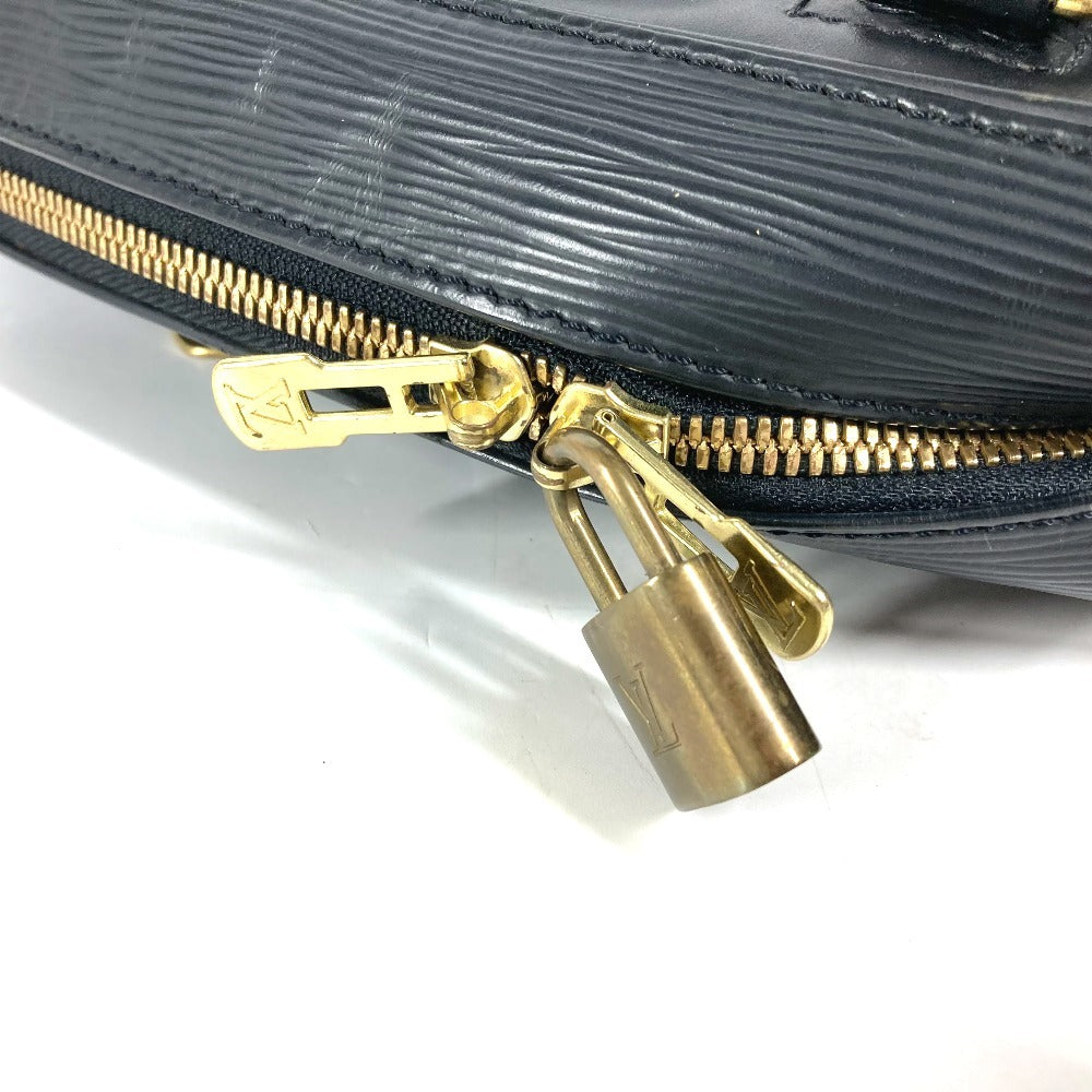 LOUIS VUITTON Handbag Epi Leather black Epi Special Order Deauville Women