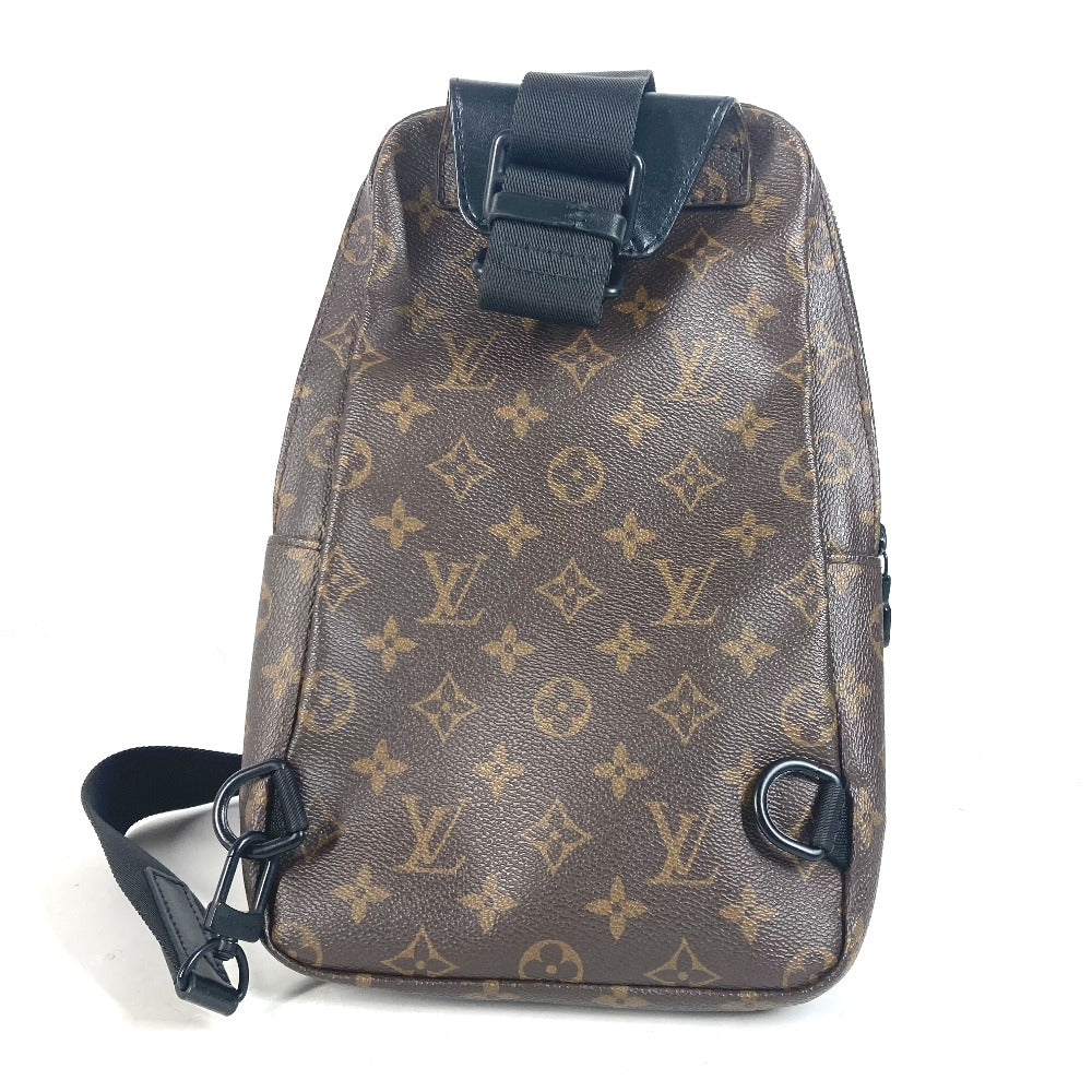 LOUIS VUITTON Sling bag Monogram canvas Brown Monogram macacer Avenue Sling Bag