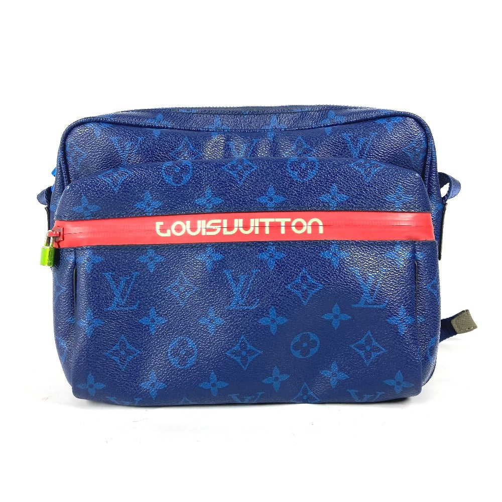 LOUIS VUITTON Shoulder Bag Monogram canvas blue Monogram Pacific Messenger PM