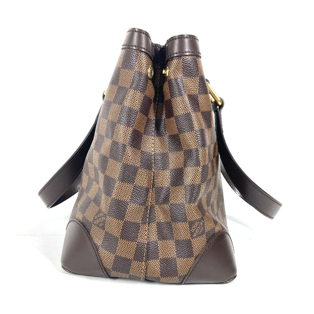 LOUIS VUITTON Tote Bag Damier canvas Brown Damier HamsteadPM