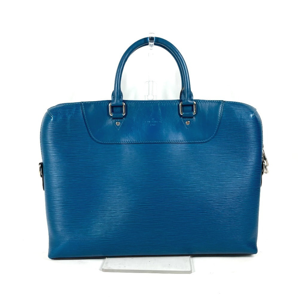 LOUIS VUITTON Business bag Epi Leather blue Epi Porte Document Jules PDJ