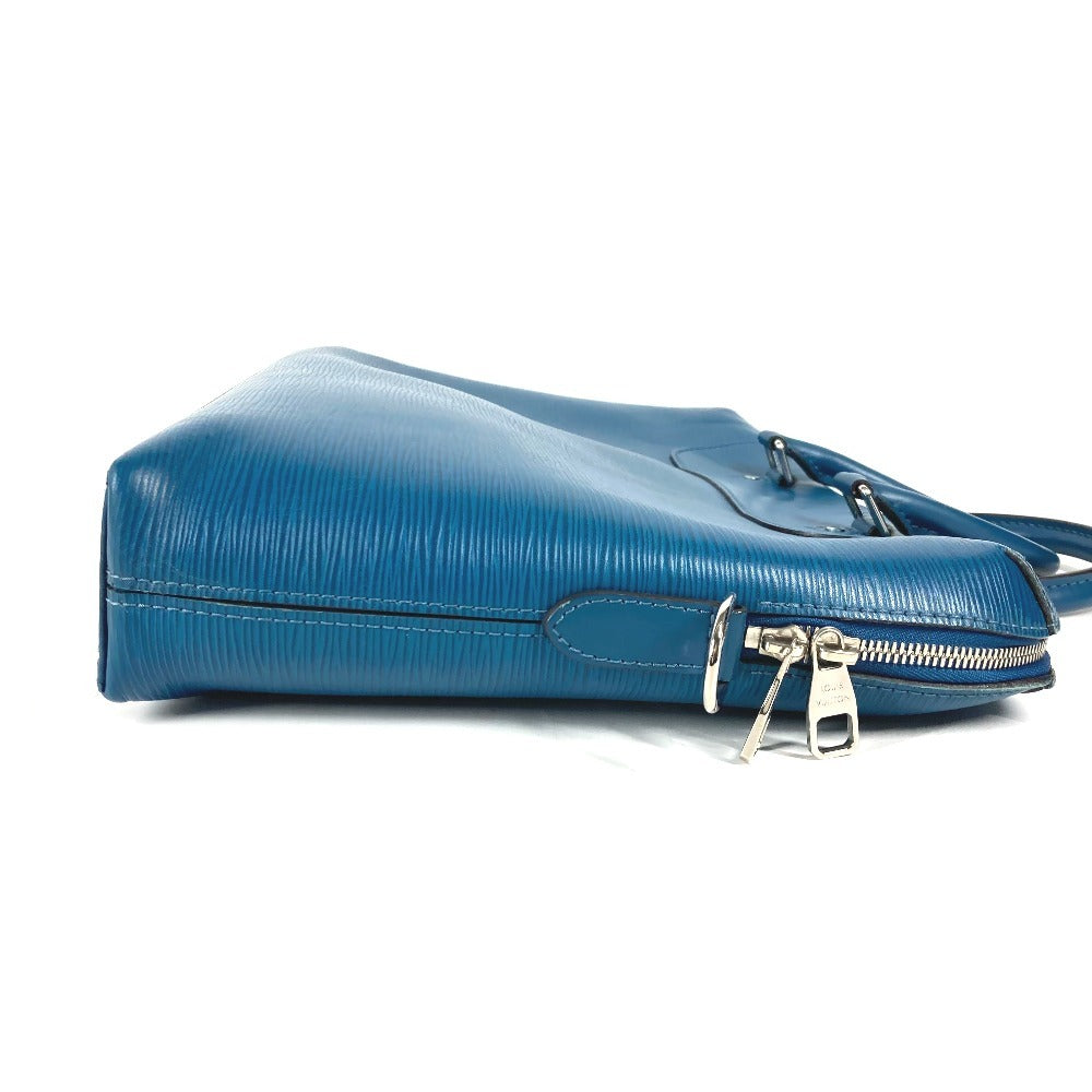 LOUIS VUITTON Business bag Epi Leather blue Epi Porte Document Jules PDJ