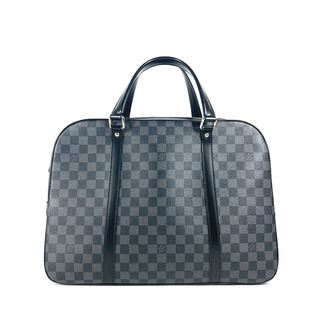LOUIS VUITTON Business bag Damier Grafitto Canvas black Damier Grafitte Porto Documan-Voyage