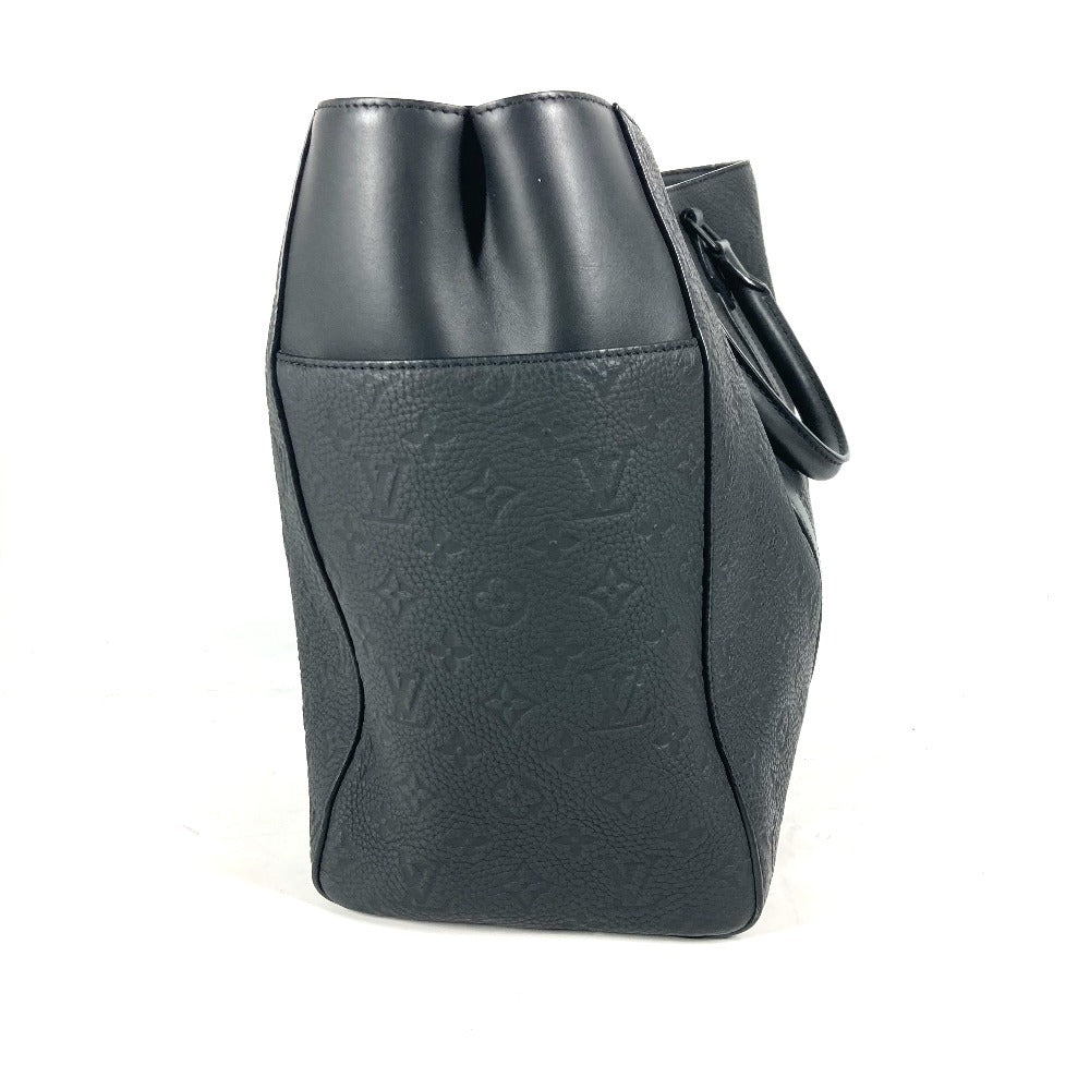 LOUIS VUITTON Shoulder Bag Taurillon Clemence Leather black Monogram Taurillon Clemence Sac Plat 24H