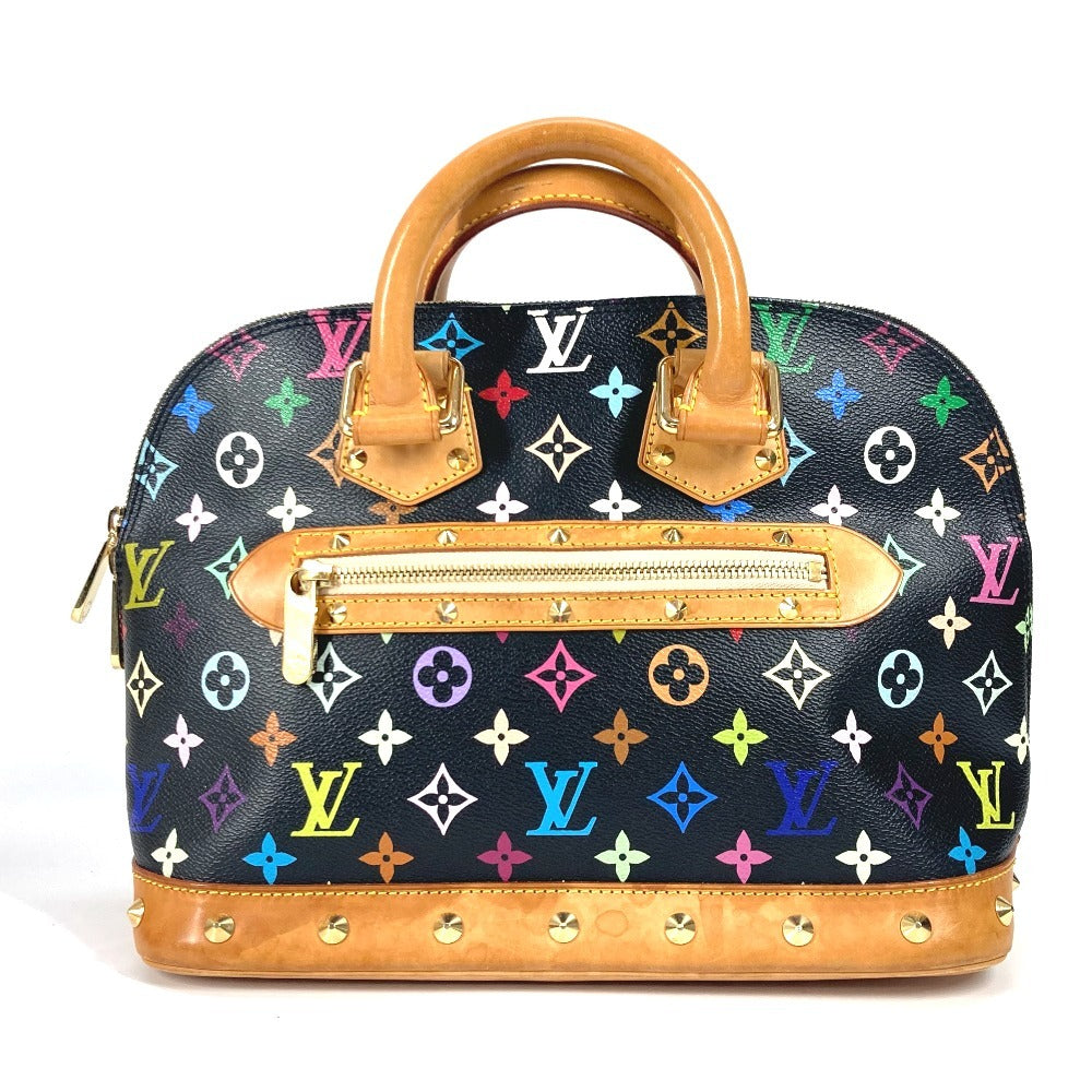 LOUIS VUITTON Handbag �@ Monogram multicolor canvas black Monogram multicolor Alma PM Women