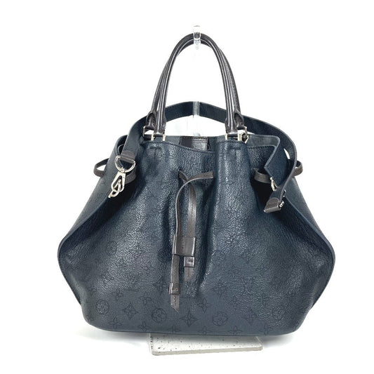 LOUIS VUITTON Tote Bag monogram mahina leather black Monogram Mahina Giroratta Women