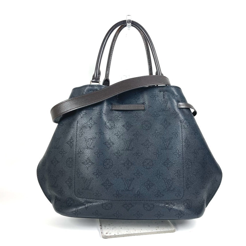 LOUIS VUITTON Tote Bag monogram mahina leather black Monogram Mahina Giroratta Women