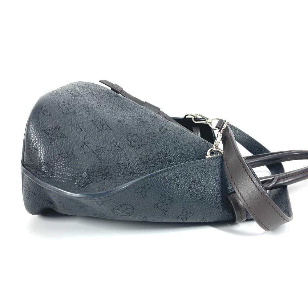 LOUIS VUITTON Tote Bag monogram mahina leather black Monogram Mahina Giroratta Women