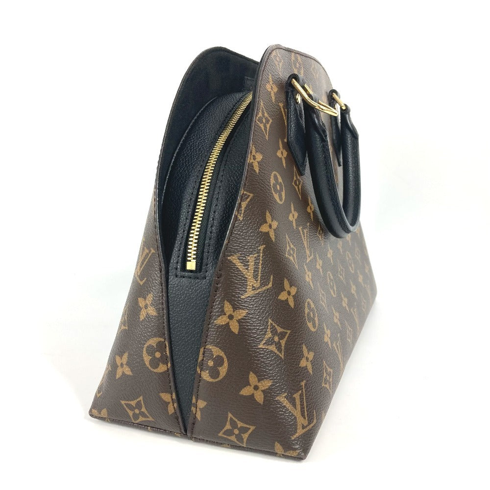 LOUIS VUITTON Handbag Monogram canvas Brown Monogram Almine toe bag Women