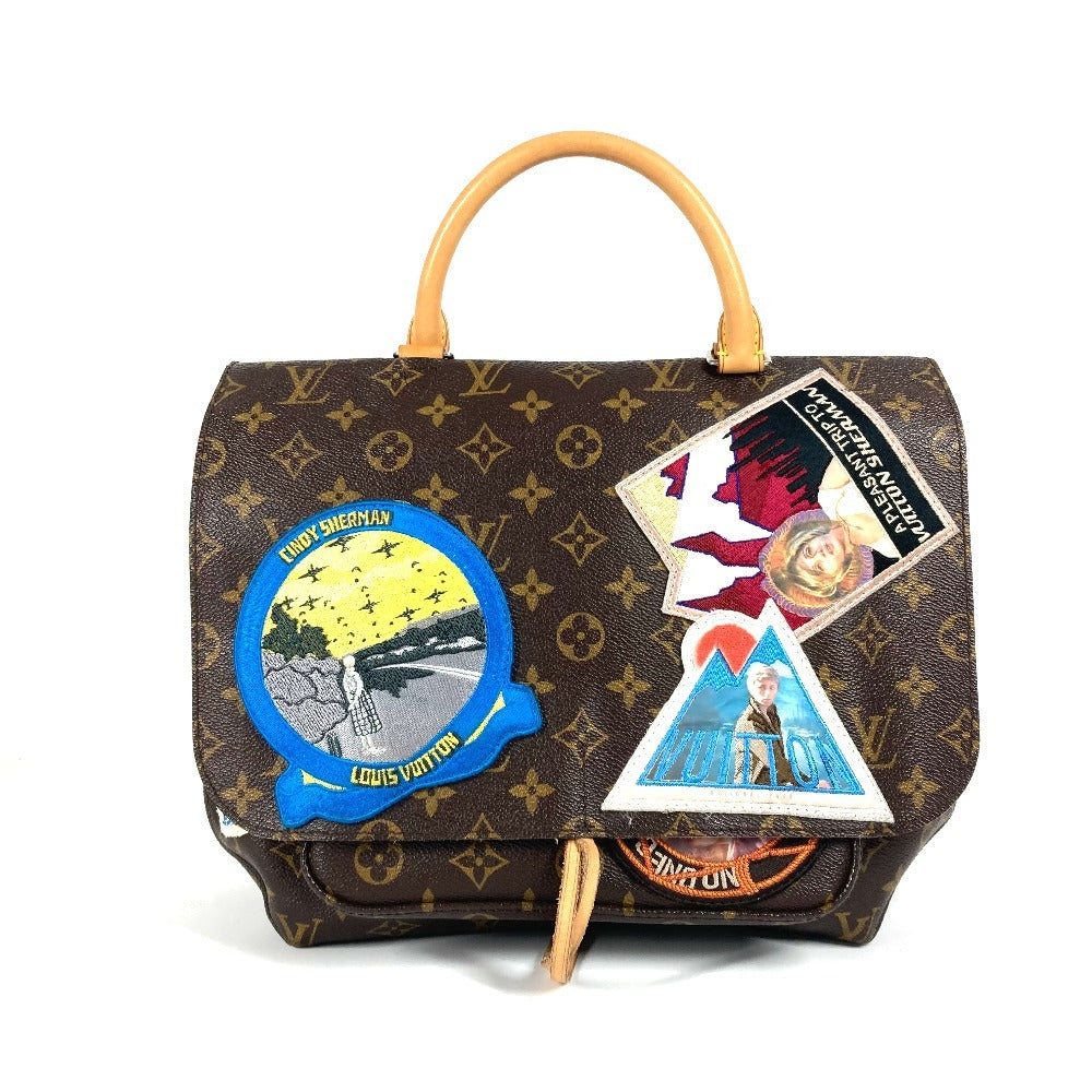 LOUIS VUITTON Handbag Monogram canvas Brown Monogram Cindy Sherman camera messenger Women