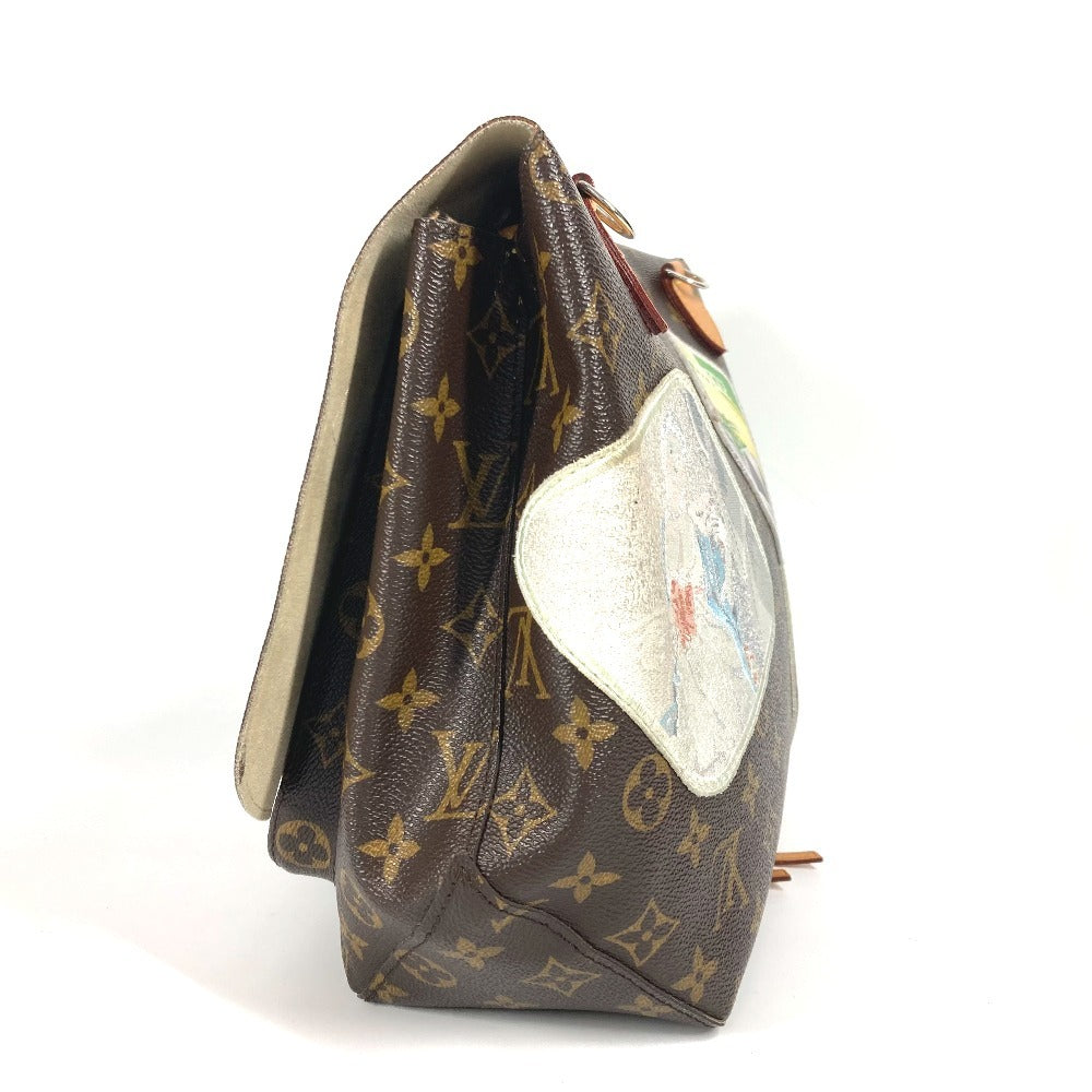 LOUIS VUITTON Handbag Monogram canvas Brown Monogram Cindy Sherman camera messenger Women