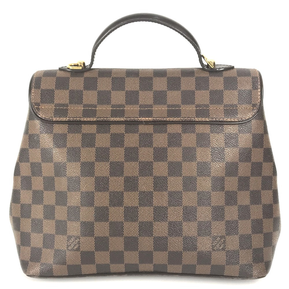 LOUIS VUITTON Handbag Damier canvas Brown Damier Bergamo MM Women