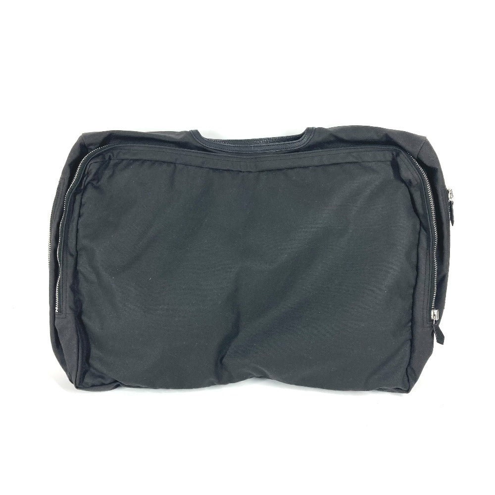 HERMES Pouch canvas black Bag Bag Cover Business Bag unisex(Unisex)