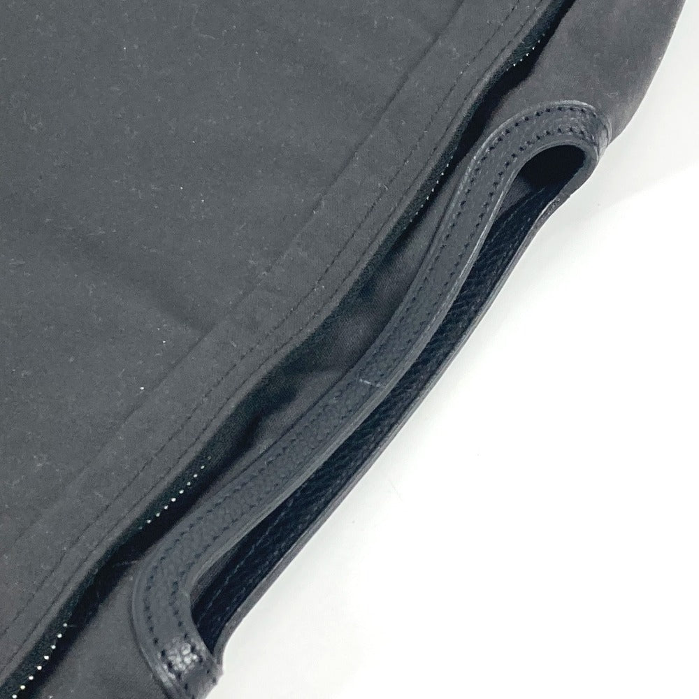 HERMES Pouch canvas black Bag Bag Cover Business Bag unisex(Unisex)