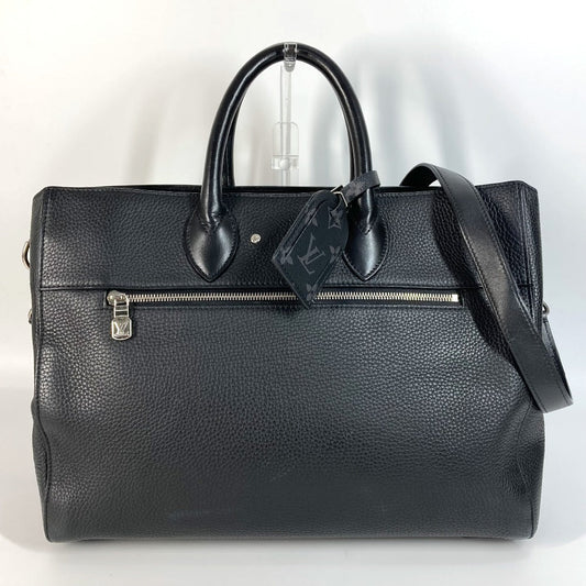 LOUIS VUITTON Tote Bag Taurillon Clemence Leather black Taurillon Clemence hippo business