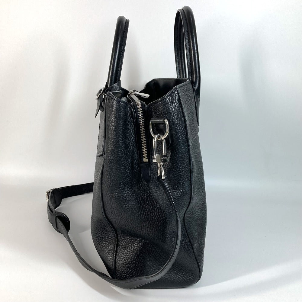 LOUIS VUITTON Tote Bag Taurillon Clemence Leather black Taurillon Clemence hippo business