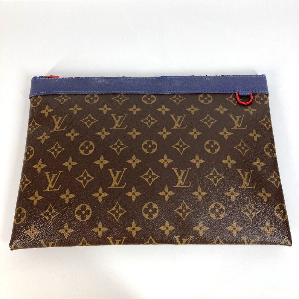 LOUIS VUITTON Clutch bag Monogram canvas Brown Monogram Pochette Apollo