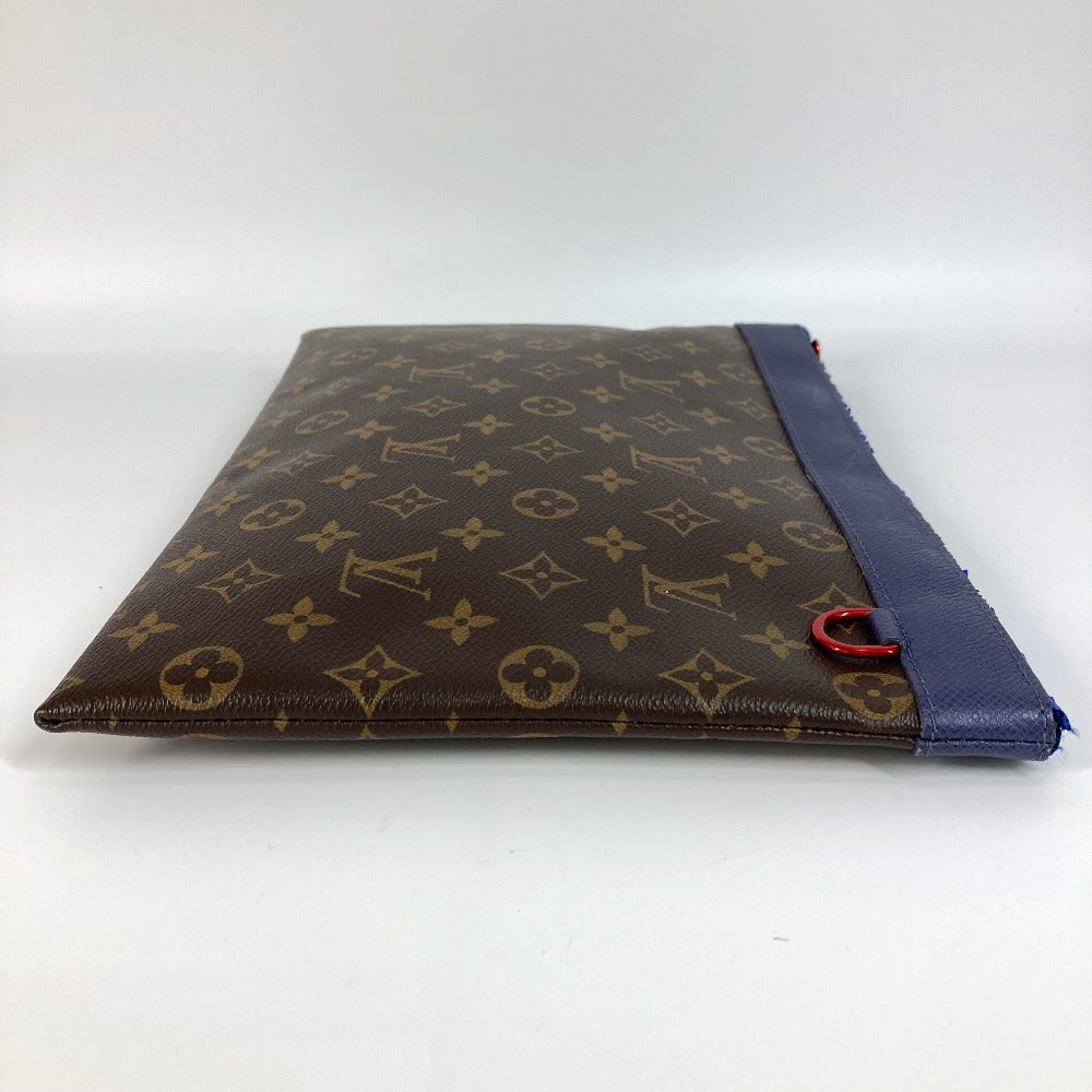  LOUIS VUITTON Clutch bag Monogram canvas Brown Monogram Pochette Apollo
